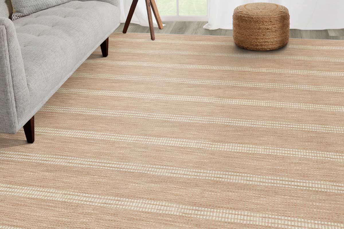 Natural fiber carpet