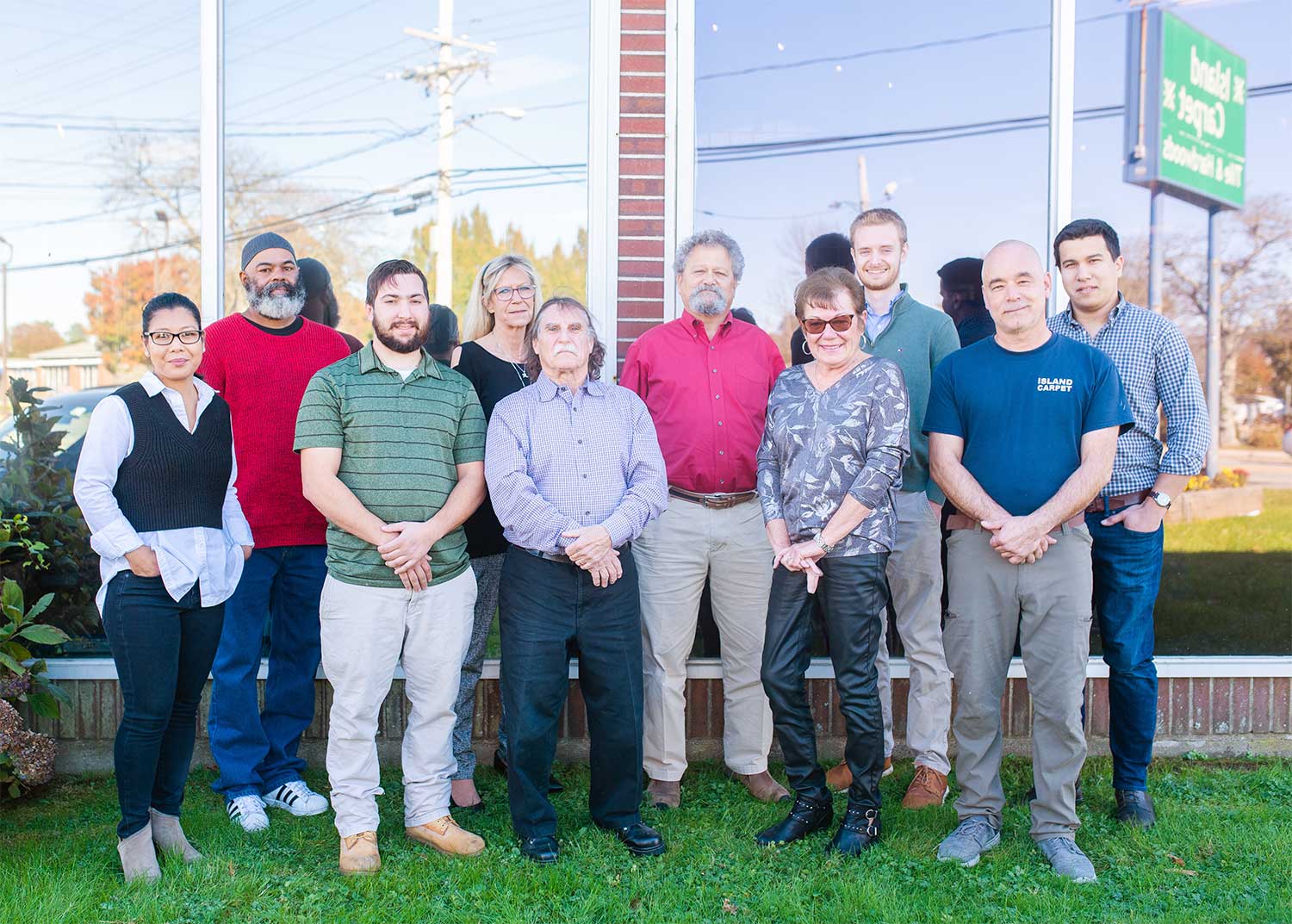 The Island Carpet, Tile & Hardwoods team in Middletown, Rhode Island