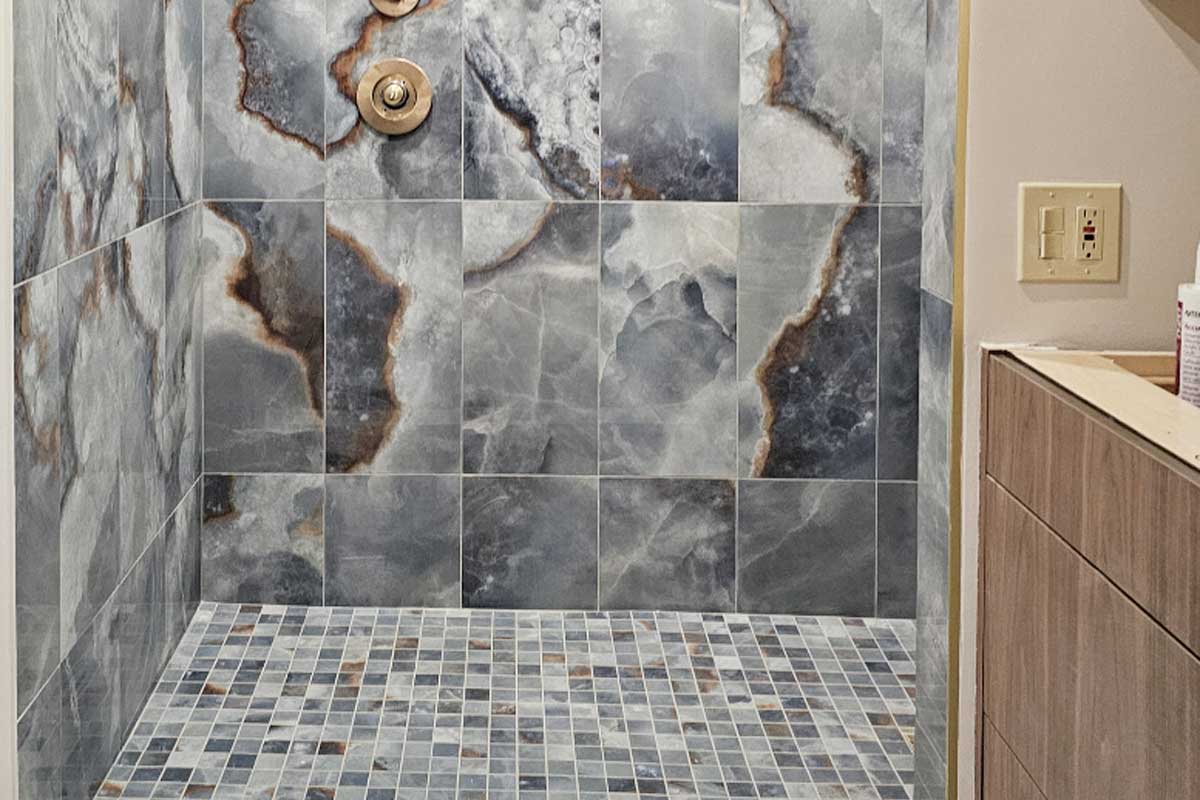 Natural stone tile