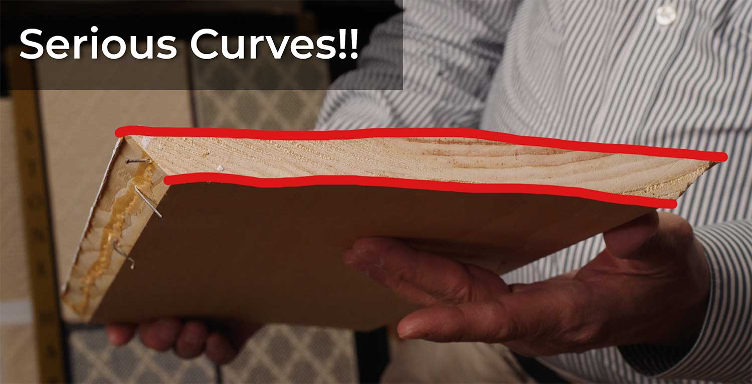 Relevant flooring image showing the difference between surface water resistance and moisture underneath the floor
