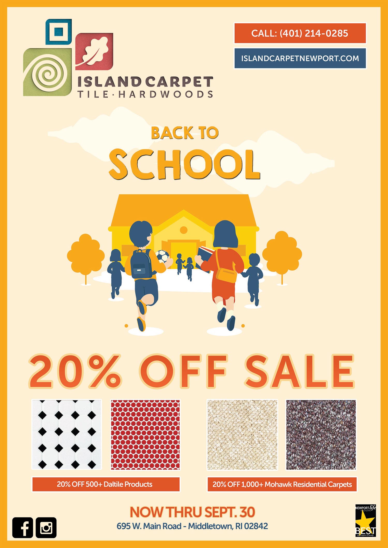20% OFF - Back to School Sale!
