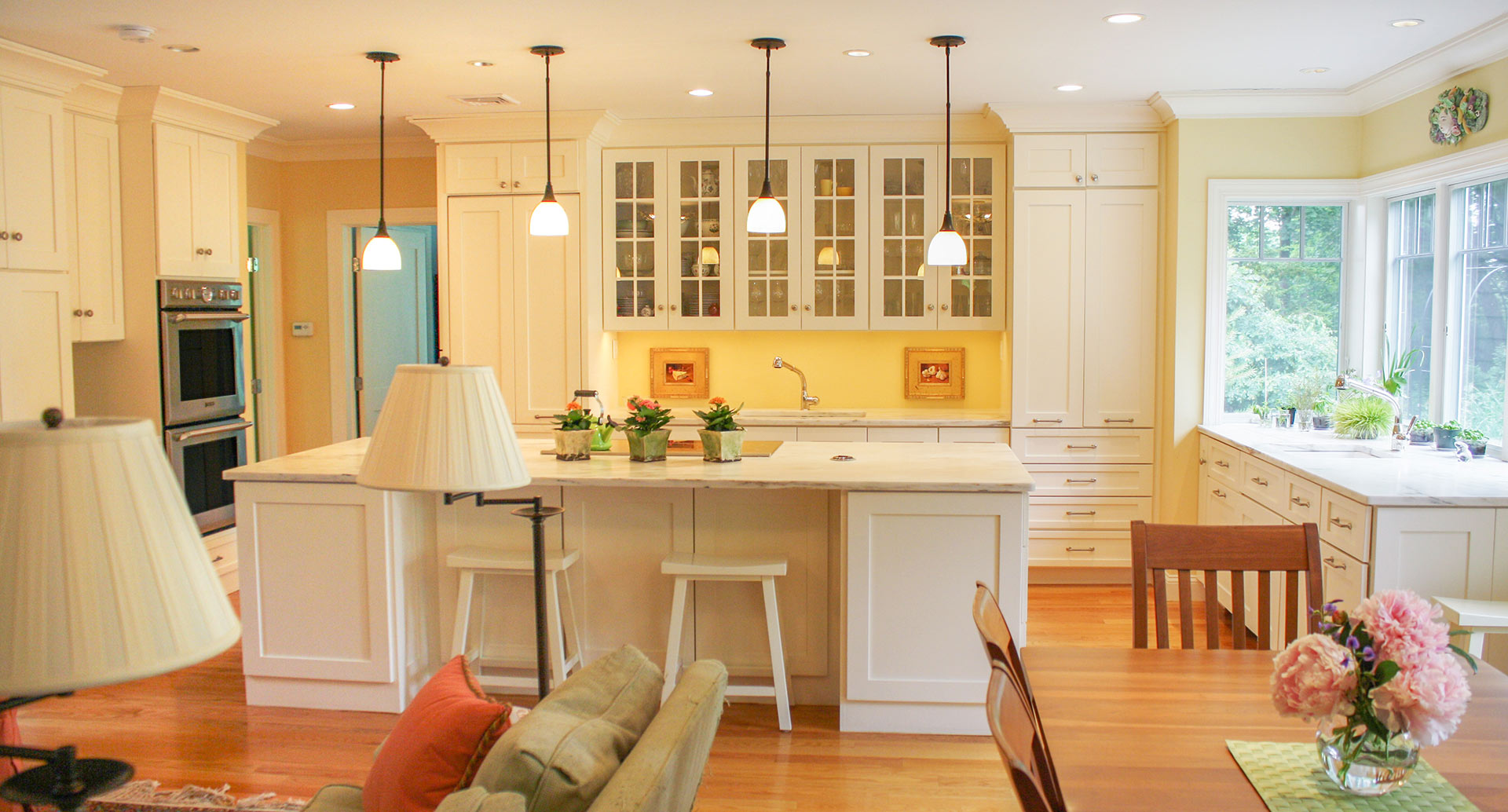 Brown Porcelain Tile Room Scene